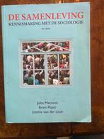 De Samenleving: Sociologie 9e editie, Ophalen of Verzenden, Gelezen, Maatschappij en Samenleving, Nederland