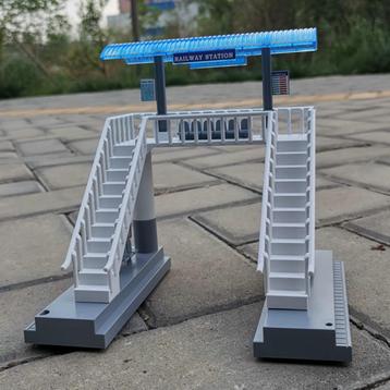 Treinstation Modelspoor H0 / HO Trein Station Halte Spoorweg beschikbaar voor biedingen