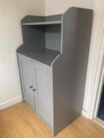 Ikea kast grijs HAUGA, 70x116 cm, Huis en Inrichting, Ophalen, Met deur(en), 100 tot 150 cm, 50 tot 100 cm