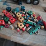 jaren 50 houten constructie materiaal,, Antiek en Kunst, Antiek | Speelgoed, Ophalen of Verzenden