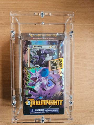 Pokémon HGSS Nidoking deck incl. Triumphant booster beschikbaar voor biedingen