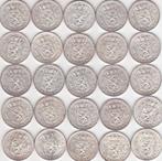 JULIANA GULDENS 25 STUKS ZILVER, Postzegels en Munten, Munten | Nederland, Verzenden, Koningin Wilhelmina, 1 gulden, Zilver