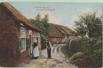 Laren ( Gooi) Een gezellig buurtpraatje -dorpsleven-, Ophalen of Verzenden, 1940 tot 1960, Ongelopen, Noord-Holland
