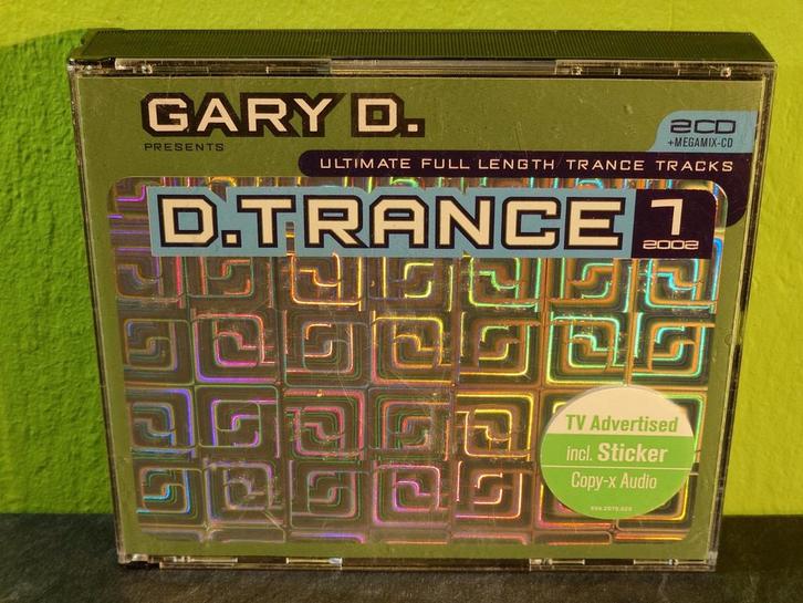 Gary D. - D.Trance 7 2002 - Full length tracks, Cd's en Dvd's, Cd's | Dance en House, Gebruikt, Techno of Trance, Ophalen of Verzenden