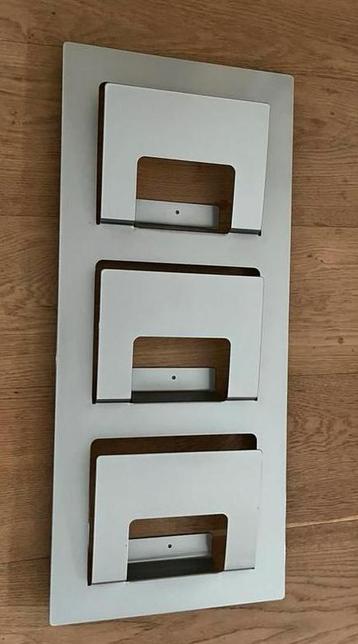 3 x tijdschriftenhouder -Ikea Ikea Skrissel - metaal - grijs beschikbaar voor biedingen