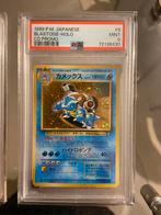 Pokemon CD promo blastoise psa 9, Ophalen of Verzenden, Zo goed als nieuw, Losse kaart