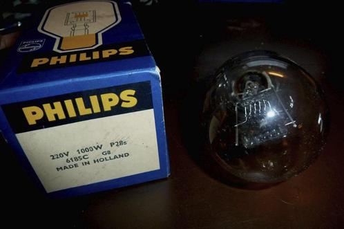 enkele bolle projector lampen Philips - P28s 220V 1000W, Audio, Tv en Foto, Filmrollen, 16mm film, Ophalen of Verzenden