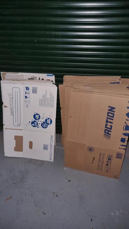 Verhuisdozen - Diverse Maten 32 stuks, Doe-het-zelf en Verbouw, Kratten en Dozen, Gebruikt, Doos, Minder dan 50 cm, Minder dan 35 cm