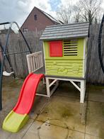 Speelhuisje met glijbaan, Kinderen en Baby's, Speelgoed | Buiten | Speelhuisjes, Ophalen, Gebruikt, Kunststof