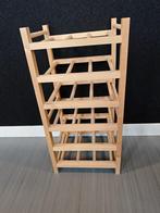 HUTTEN houten wijnrek IKEA (2x9 flessen), Ophalen, 50 tot 75 cm, 15 tot 25 flessen, Zo goed als nieuw