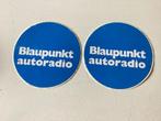 2 stickers Blaupunkt autoradio, Verzamelen, Stickers, Merk, Zo goed als nieuw, Verzenden