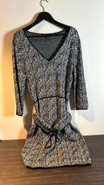 Claudia Sträter Jurk Zwart/Wit Maat 44, Verzenden, Zwart, Maat 42/44 (L), Zo goed als nieuw