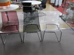 6 Ikea Tobias stoelen, Gebruikt, Wit, Ophalen