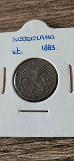 Nederland 1 cent 1883 FDC Willem 3, Postzegels en Munten, Ophalen of Verzenden, Koning Willem III, 1 cent, Losse munt