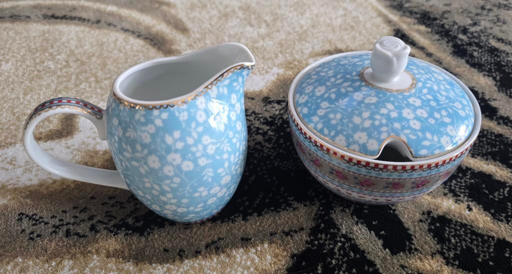 Pip Studio suikerpot en melkkannetje, Overige typen, Ophalen of Verzenden, Zo goed als nieuw, Overige stijlen