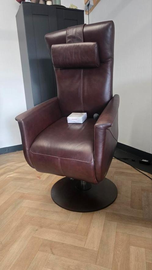 Prominent toscana sta op stoel relax fauteuil accu draai, Huis en Inrichting, Fauteuils, Zo goed als nieuw, 50 tot 75 cm, Minder dan 75 cm