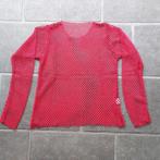 Visnet Shirt Rood - Dames - Maat 44 - Carnaval - Nieuw, Ophalen of Verzenden, Nieuw, Maat 42/44 (L), Carnaval