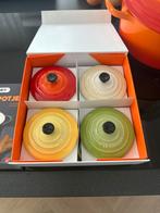 Le Creuset Mini Stoofpotjes Set in doos!, Huis en Inrichting, Keuken | Servies, Overige typen, Ophalen of Verzenden, Zo goed als nieuw