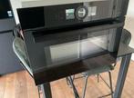 Hele luxe bosch combi oven magnetron serie 8 black, Zo goed als nieuw, Oven met grill, Inbouw, 45 tot 60 cm