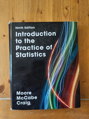 Studieboek introduction to the practice of statistics beschikbaar voor biedingen