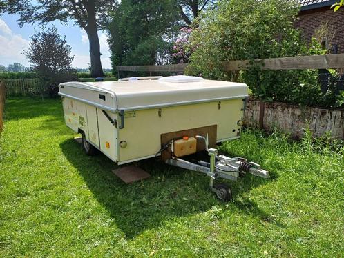 Esterel c31 klapcaravan, Caravans en Kamperen, Caravans, Particulier, tot en met 3, 500 - 750 kg, Standaardzit, Esterel, Dwarsbed