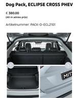 Bagagerek/hondenrek Origineel👌Mitsubishi Part Eclipse Cross, Ophalen of Verzenden