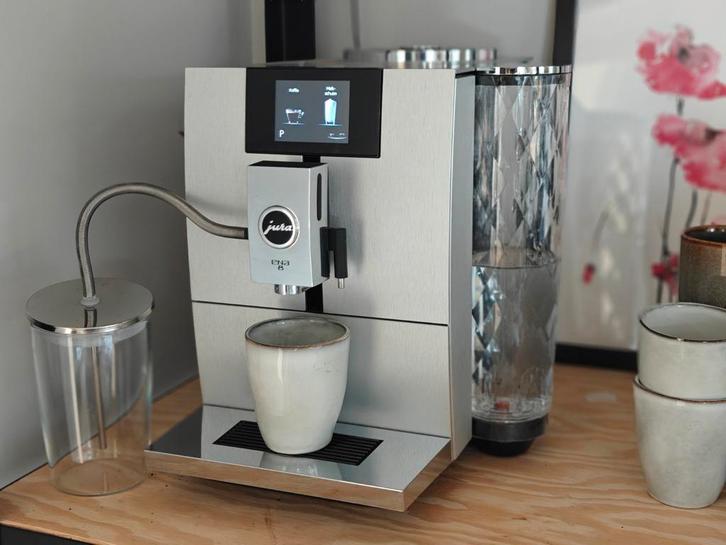 Jura ENA 8 (2023) – compacte volautomaat koffiemachine, Witgoed en Apparatuur, Koffiezetapparaten, Zo goed als nieuw, Espresso apparaat