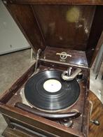 Antieke Columbia Viva‑tonal Grafonola, Ophalen