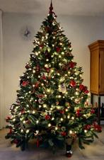 Kunst kerstboom inclusief alle items op de foto, Ophalen, Zo goed als nieuw