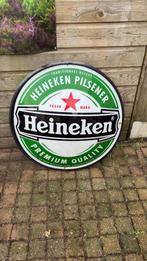 Heineken reclamebord 1 kant, Ophalen, Gebruikt