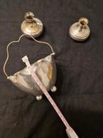 3 zwaar verzilverde schaaltjes, Ophalen of Verzenden, Zilver