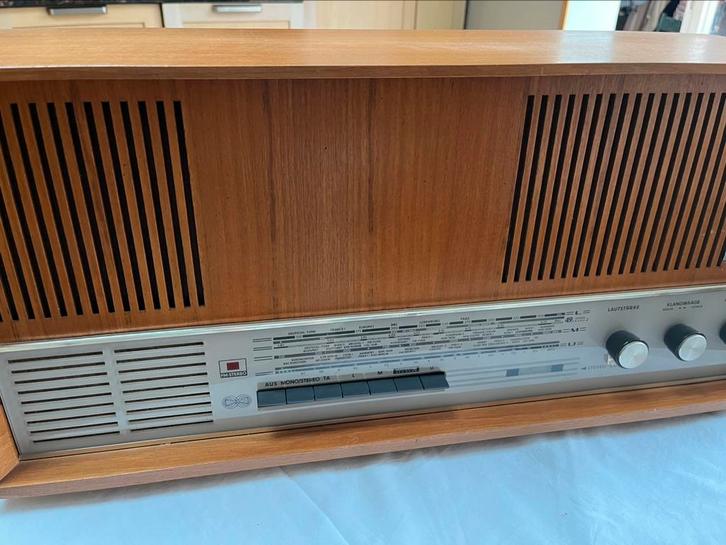 Grundig stereo buizenradio type RF 155 - werkend, Antiek en Kunst, Antiek | Tv's en Audio, Ophalen
