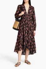 Ulla Johnson Joan dress jet size 10 NEW, Maat 38/40 (M), Overige kleuren, Nieuw, Ophalen of Verzenden