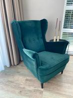 IKEA Strandmon fauteuil donkergroen, Huis en Inrichting, Fauteuils, Ophalen, Zo goed als nieuw, 75 tot 100 cm, Stof
