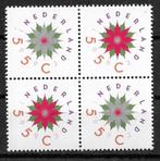 NVPH NR 1542-1543 DECEMBERZEGELS POSTFRIS IN BLOK VAN 4, Postzegels en Munten, Postzegels | Nederland, Ophalen of Verzenden, Na 1940