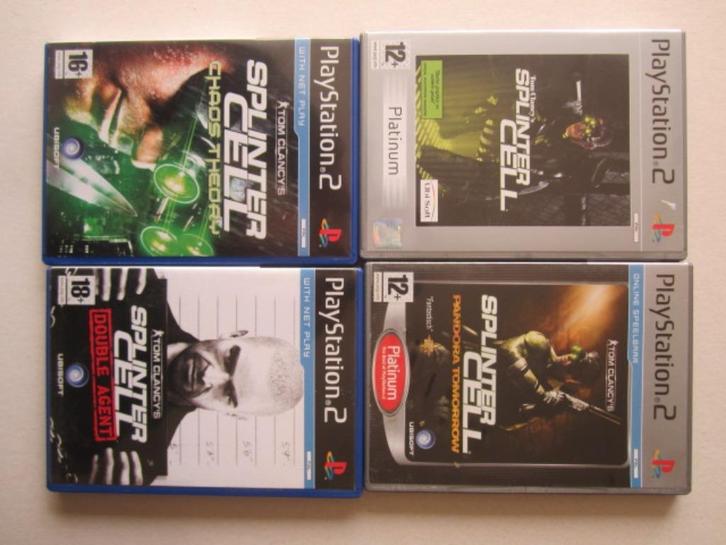 Splintercell Splinter Cell PS2 Playstation 2, Spelcomputers en Games, Games | Sony PlayStation 2, Zo goed als nieuw, Avontuur en Actie