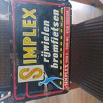 Simplex reclame bord 40 x 65 cm, Ophalen of Verzenden, Gebruikt
