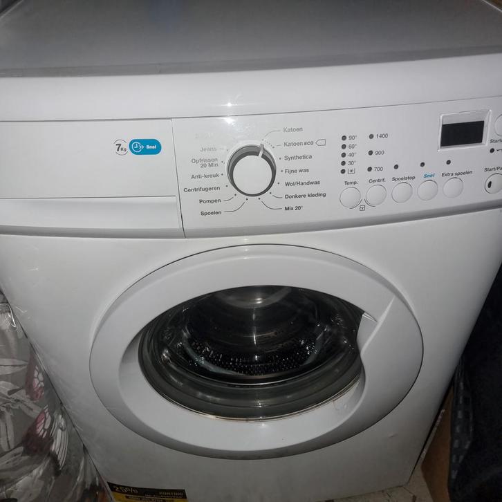 Zanussi Wasmachine - Voorlader - 7kg, Witgoed en Apparatuur, Wasmachines, Gebruikt, Voorlader, 6 tot 8 kg, 85 tot 90 cm, 1200 tot 1600 toeren
