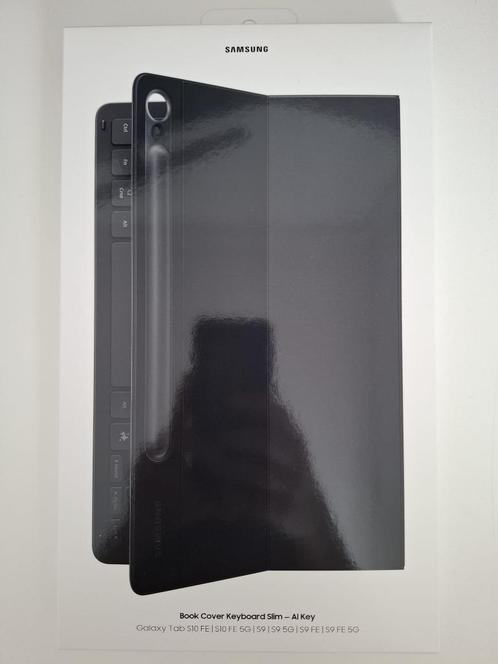 Book Cover Keyboard Slim voor Galaxy Tab S9, S9 FE of S10 FE, Computers en Software, Tablet-hoezen, Nieuw, Bescherming voor- en achterkant