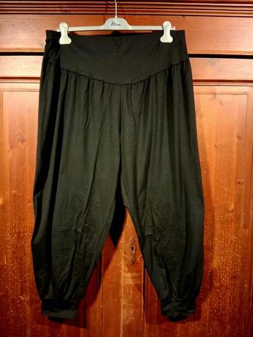 zwarte stretch harembroek (3xl) 48/52 beschikbaar voor biedingen