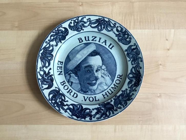 Wandbord Petrus Regout 1927 (Buziau), Antiek en Kunst, Antiek | Wandborden en Tegels, Ophalen of Verzenden