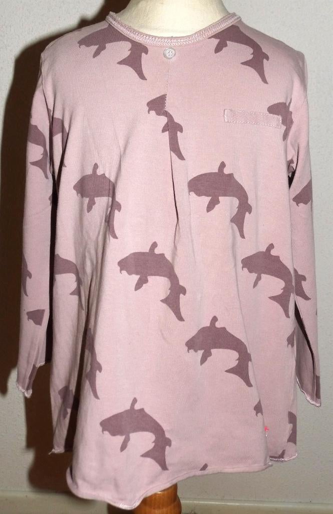 mooie Little 10 Days - 10Days tuniek shirt maat 104 Haai, Kinderen en Baby's, Meisje, Little 10 Days, Ophalen of Verzenden, Zo goed als nieuw
