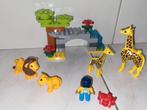 Duplo dieren safari set met leeuwen en giraffen, Gebruikt, Ophalen of Verzenden, Duplo, Duplo