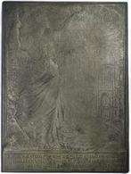 Inhuldiging Koningin Wilhelmina te Amsterdam - 'Wienecke, Postzegels en Munten, Penningen en Medailles, Ophalen of Verzenden, Overige materialen