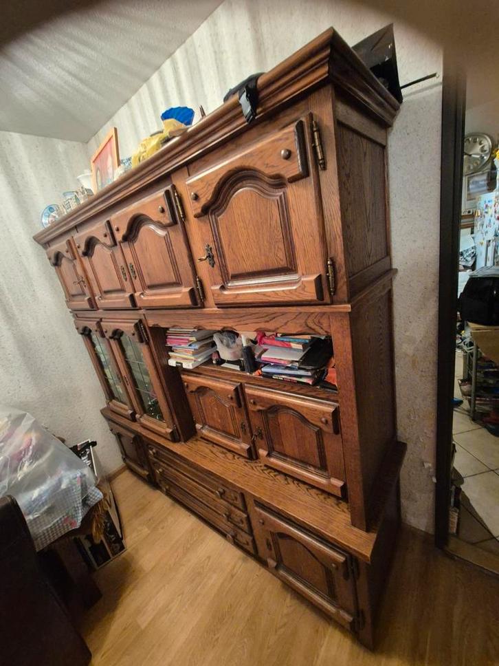 Antieke Kast in 3 Delen - Prachtige Blikvanger!, Huis en Inrichting, Kasten | Buffetkasten, Gebruikt, 150 tot 200 cm, 150 tot 200 cm