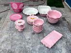 Servies roze/ Rudolf Bakery, Huis en Inrichting, Keuken | Servies, Ophalen of Verzenden, Zo goed als nieuw, Overige stijlen