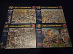 4x Jan van Haasteren Puzzels - in één koop -, Ophalen of Verzenden, 500 t/m 1500 stukjes, Zo goed als nieuw, Legpuzzel
