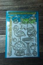 Lawn Fawn Gnome sweet gnome, Hobby en Vrije tijd, Stempelen, Ophalen of Verzenden, Zo goed als nieuw, Clearstamp