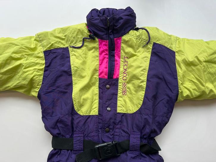 Retro Vintage Fout Skipak mt.38, Kleding | Dames, Wintersportkleding, Gedragen, Pak, Maat 38/40 (M), Ophalen of Verzenden