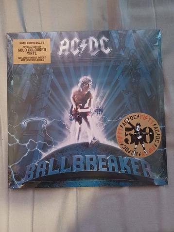 AC/DC - ballbreaker (50th anniversary gold vinyl) beschikbaar voor biedingen